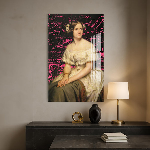 Pink Equations Cam tablo