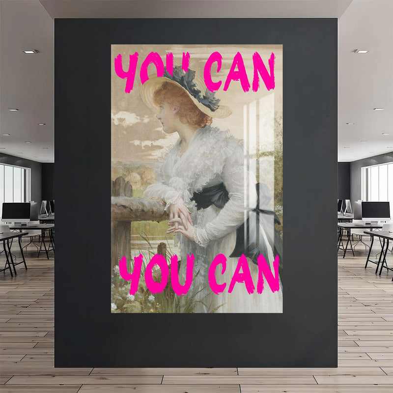YOU CAN Cam tablo – Cam Tablo
