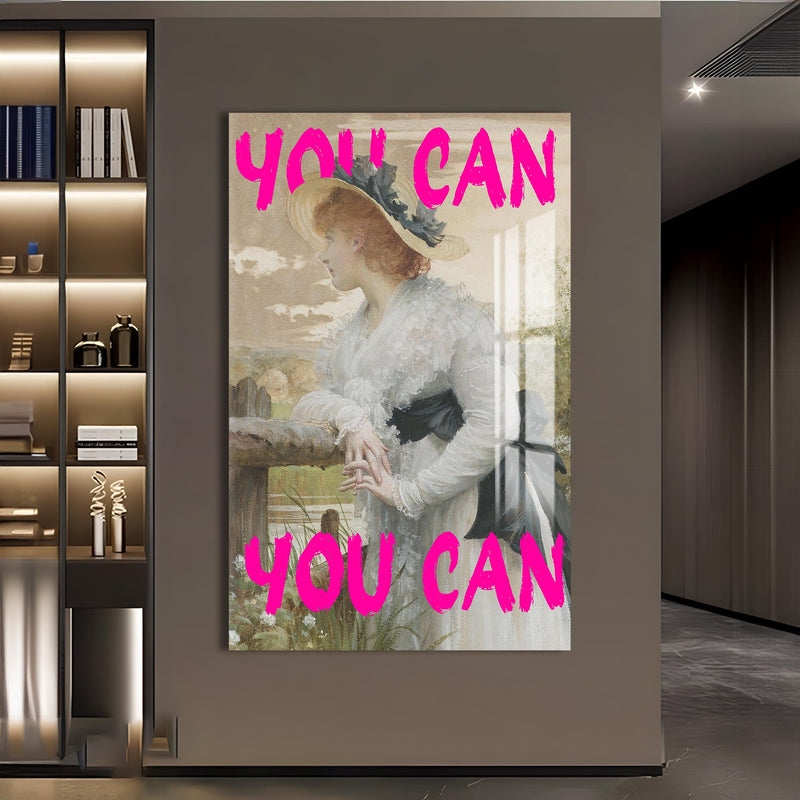 YOU CAN Cam tablo – Cam Tablo