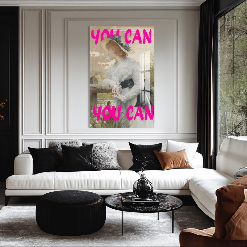 YOU CAN Cam tablo – Cam Tablo