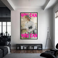 YOU CAN Cam tablo – Siyah Çerçeveli Cam Tablo