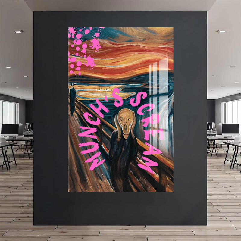 Neon Scream Cam tablo – Cam Tablo