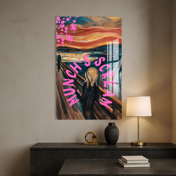 Neon Scream Cam tablo