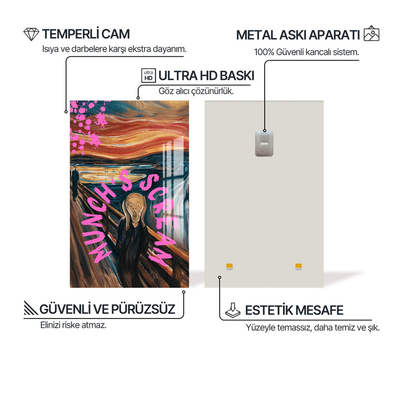 Neon Scream Cam tablo – Cam Tablo