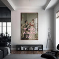 It Was Always You Cam tablo – Ceviz Çerçeveli Cam Tablo
