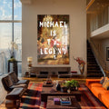 Michael Is The Legend Cam tablo – Cam Tablo