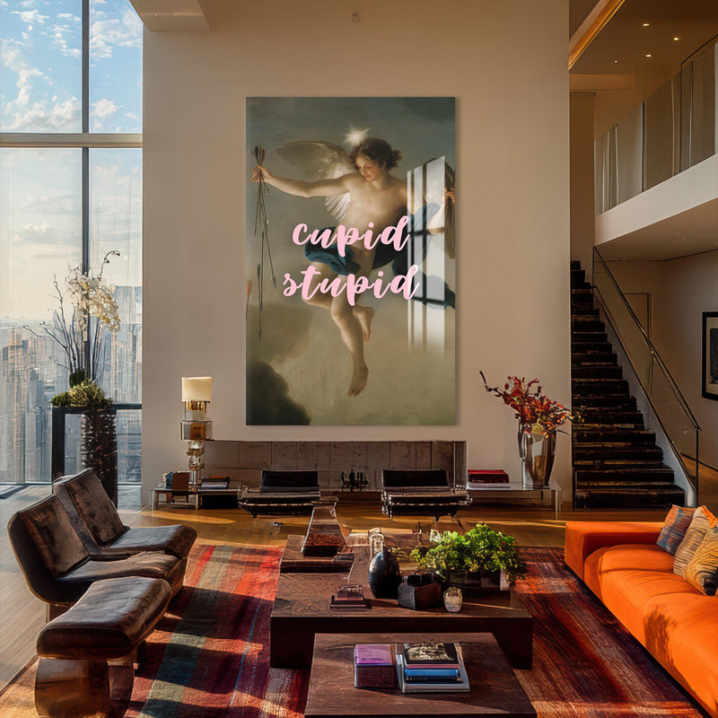 Cupid Stupid Cam tablo – Cam Tablo
