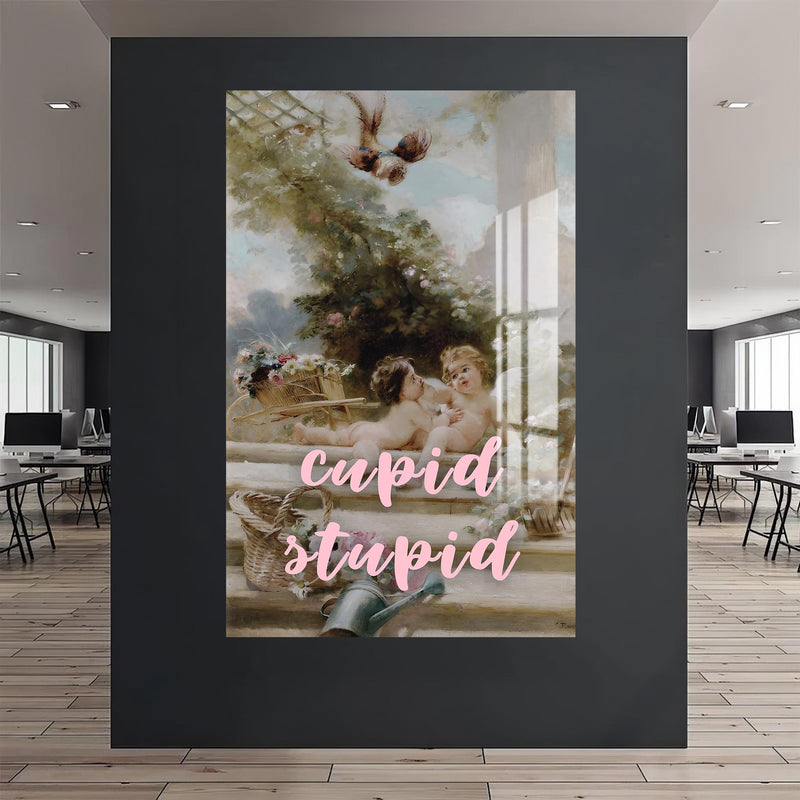 Cupid Stupid Cam tablo – Cam Tablo