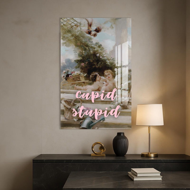 Cupid Stupid Cam tablo – Cam Tablo