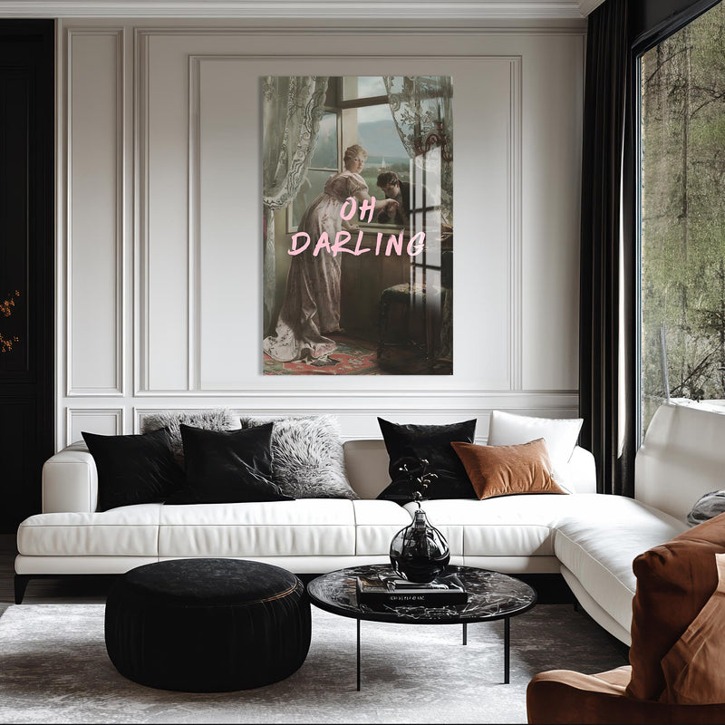 Oh Darling Cam tablo – Cam Tablo