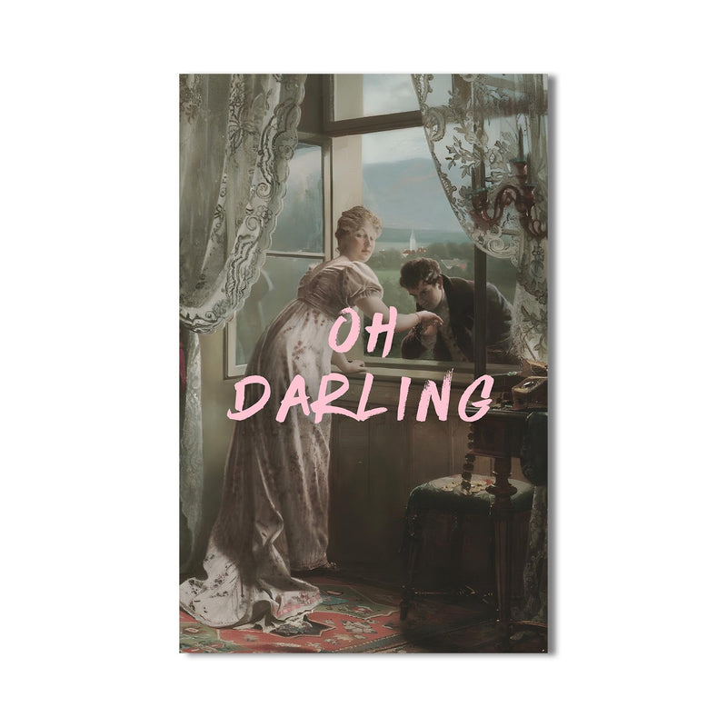 Oh Darling Cam tablo – Cam Tablo