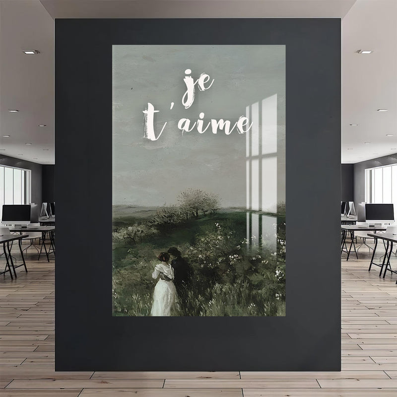 Je T’aime Cam tablo – Cam Tablo