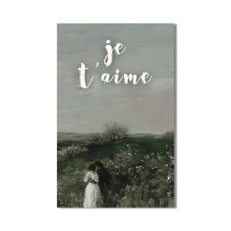 Je T’aime Cam tablo – Cam Tablo