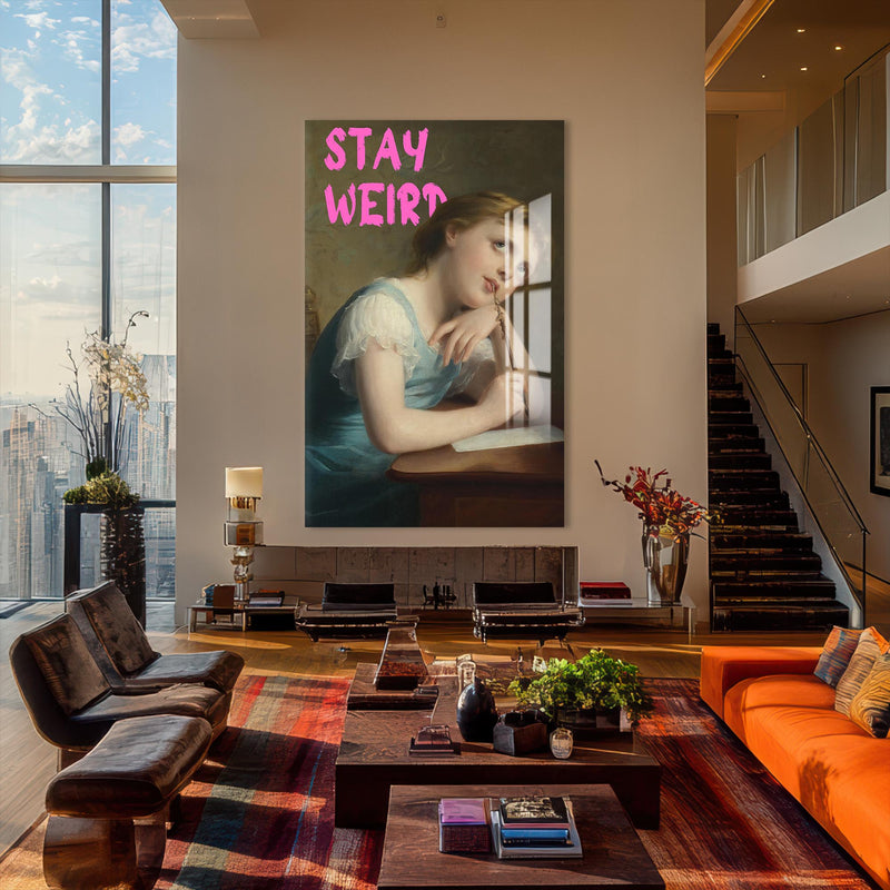Stay Weird Cam tablo – Cam Tablo