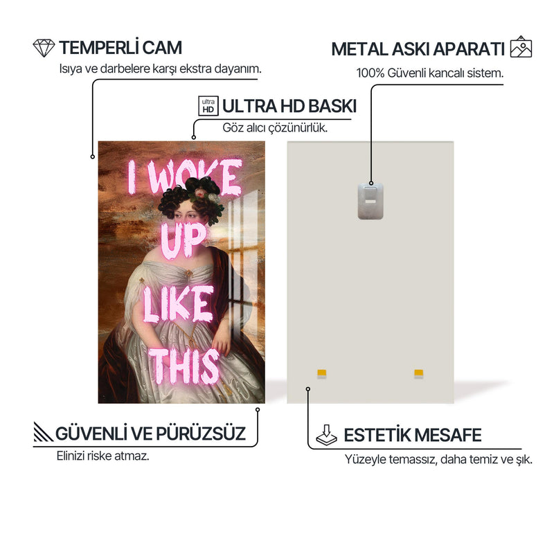 I Woke Up Like This Cam tablo – Cam Tablo