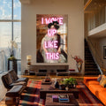 I Woke Up Like This Cam tablo – Cam Tablo