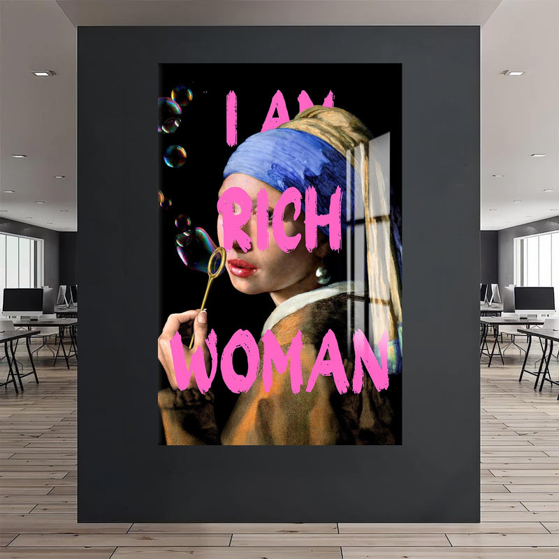 I Am Rich Woman Cam tablo – Cam Tablo