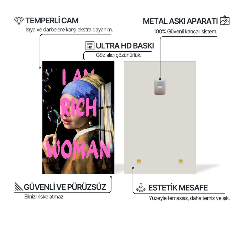 I Am Rich Woman Cam tablo – Cam Tablo