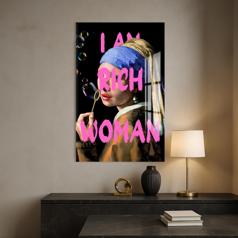 I Am Rich Woman Cam tablo – Cam Tablo