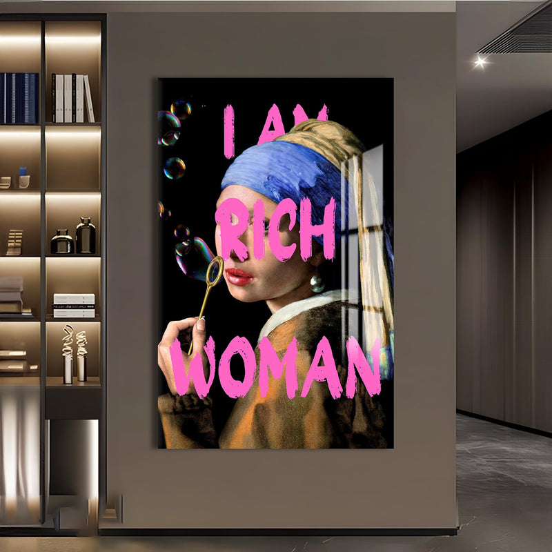 I Am Rich Woman Cam tablo – Cam Tablo