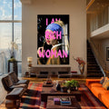 I Am Rich Woman Cam tablo – Cam Tablo