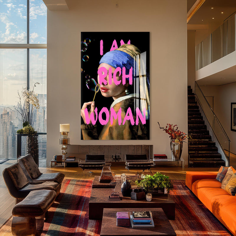 I Am Rich Woman Cam tablo – Cam Tablo
