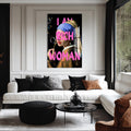 I Am Rich Woman Cam tablo – Cam Tablo