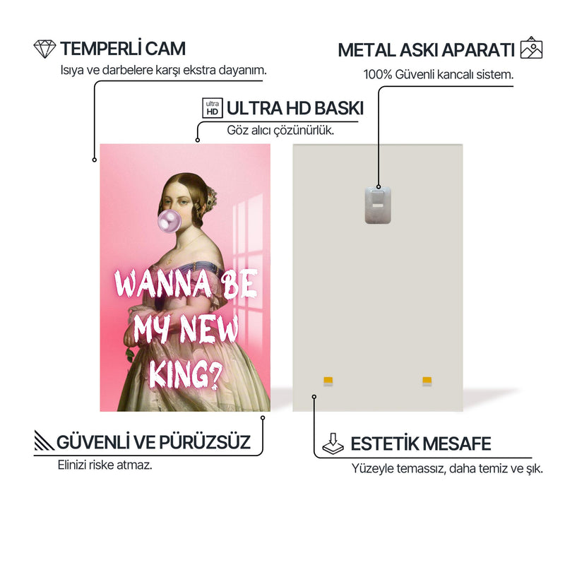Wanna Be My New King Cam tablo – Cam Tablo