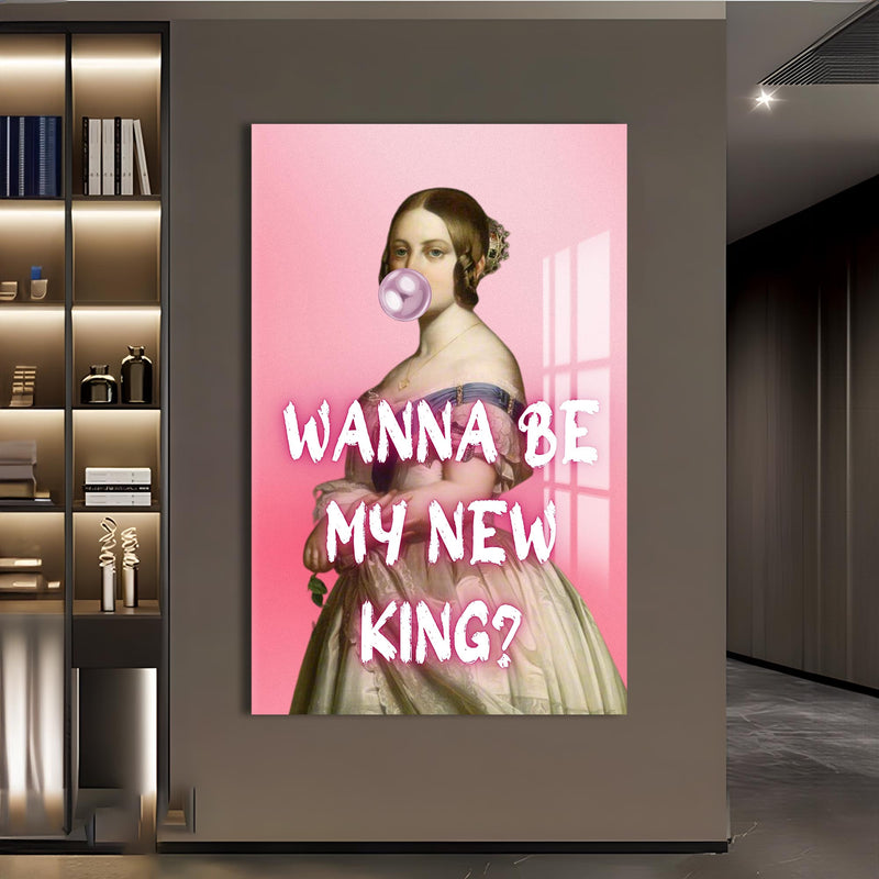 Wanna Be My New King Cam tablo – Cam Tablo