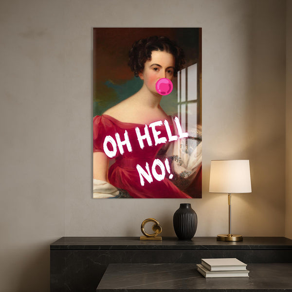 Oh Hell No Cam tablo