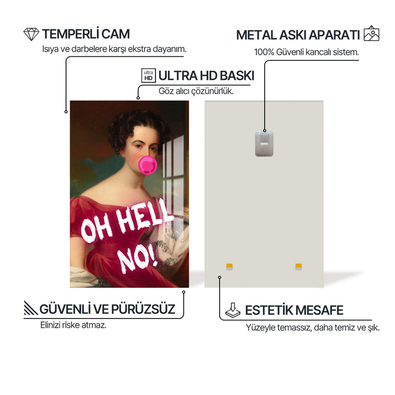 Oh Hell No Cam tablo – Cam Tablo