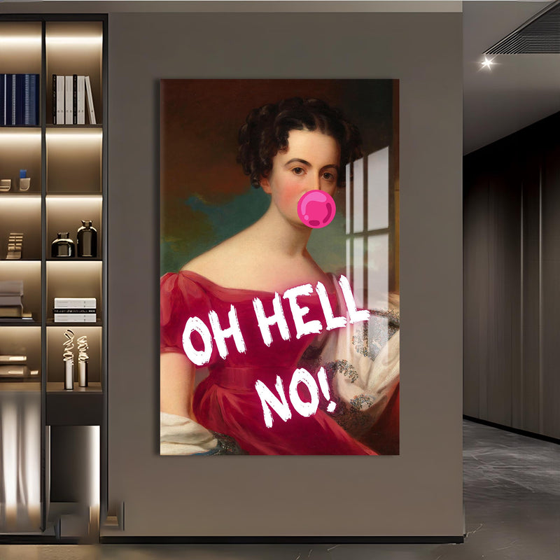 Oh Hell No Cam tablo – Cam Tablo