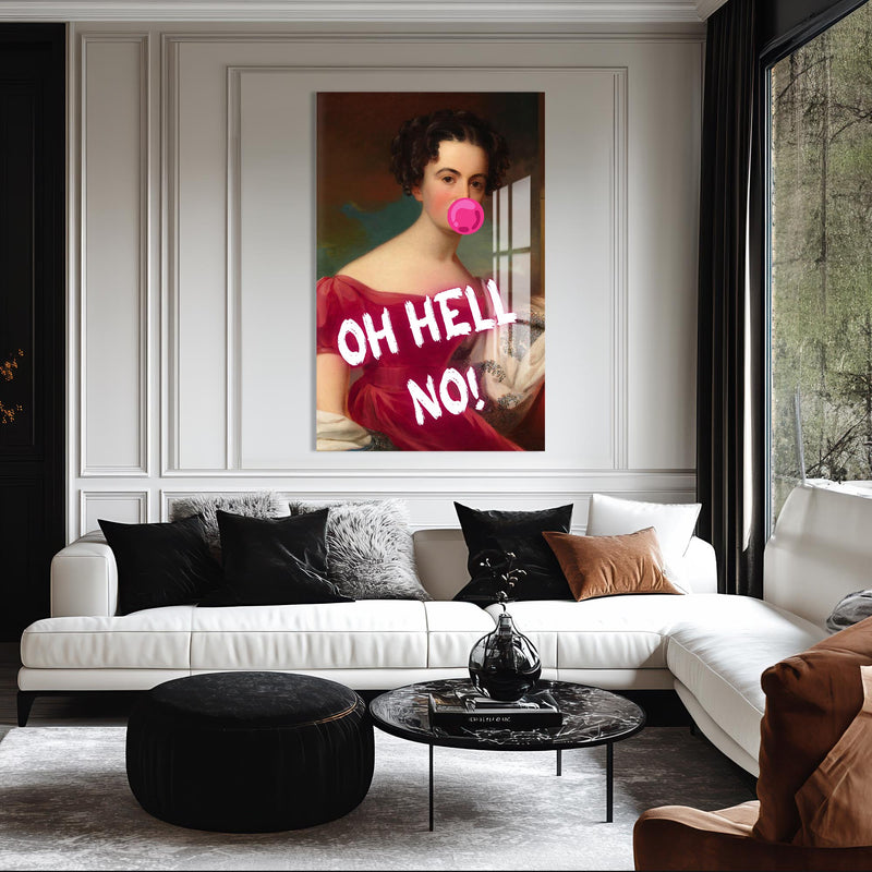 Oh Hell No Cam tablo – Cam Tablo