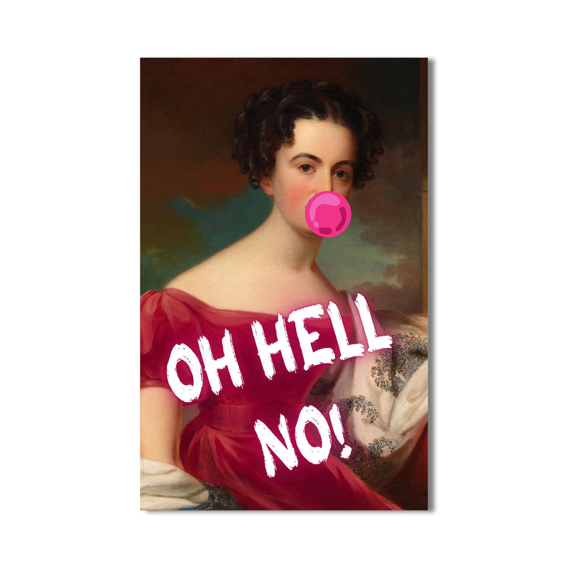 Oh Hell No Cam tablo – Cam Tablo