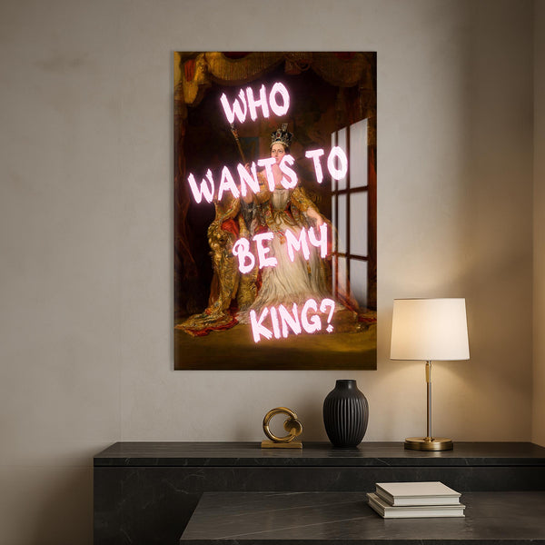 Who Wants to Be My King Cam tablo