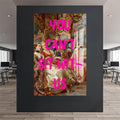 You Can’t Sit With Us Cam tablo – Cam Tablo