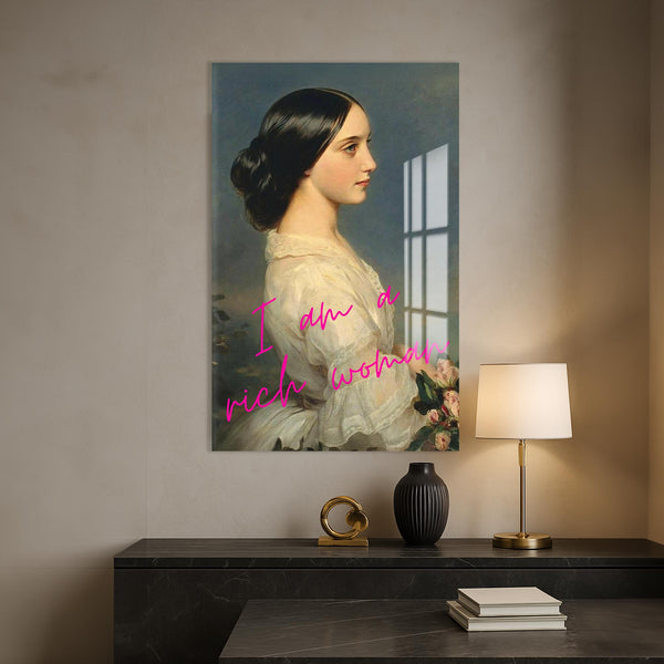 I Am a Rich Woman Cam tablo