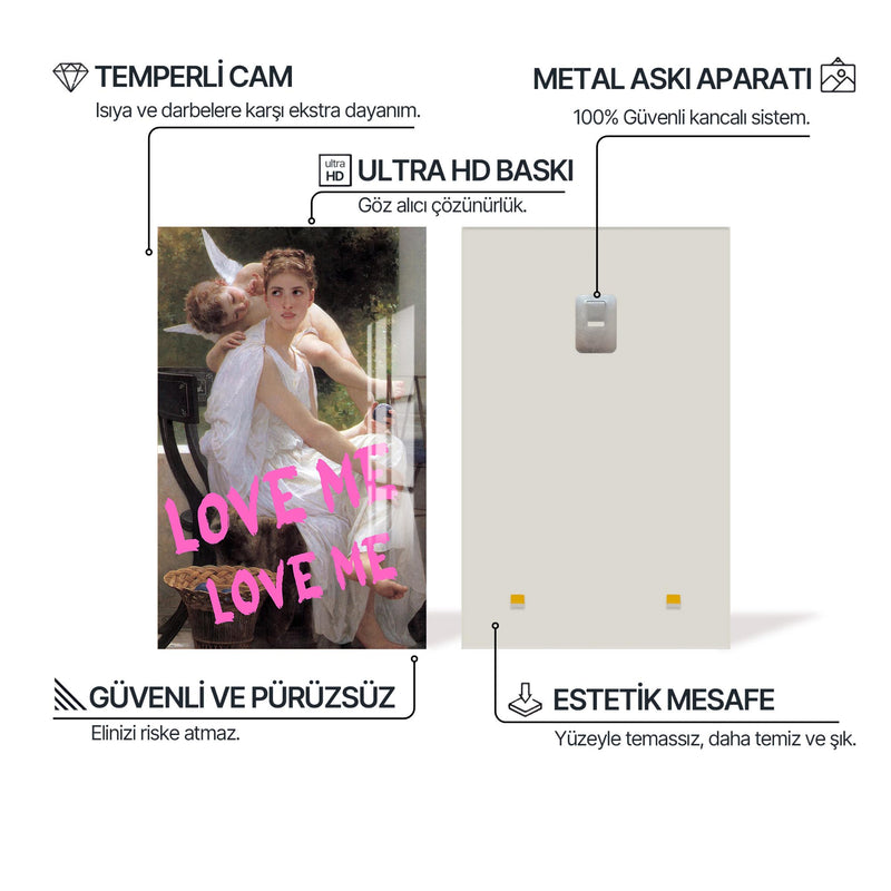 Love Me Love Me Cam tablo – Cam Tablo