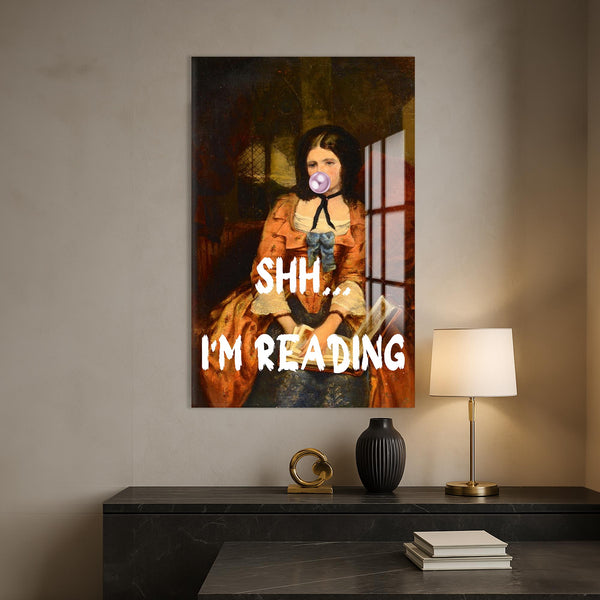 Shh… I’m Reading Cam tablo