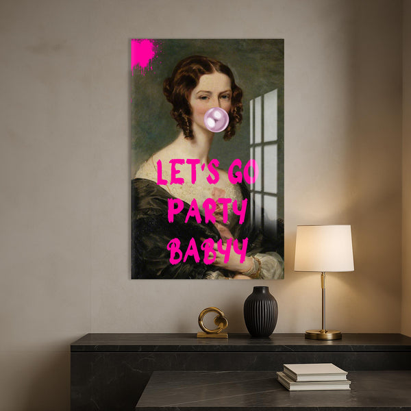 Let’s Go Party Babyy Cam tablo