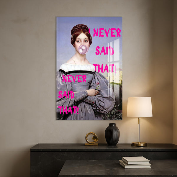 I Never Said That Cam tablo