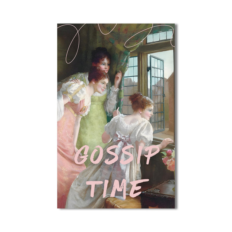 Gossip Time Cam tablo – Cam Tablo