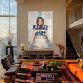 Rebel Girl Cam tablo – Cam Tablo