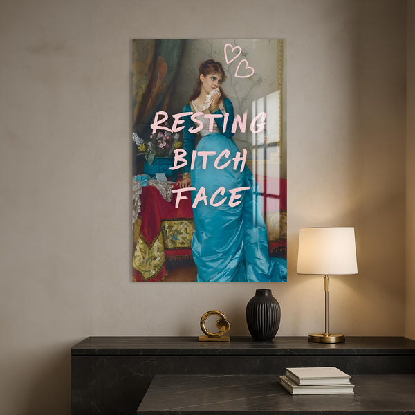 Resting Bitch Face Cam tablo