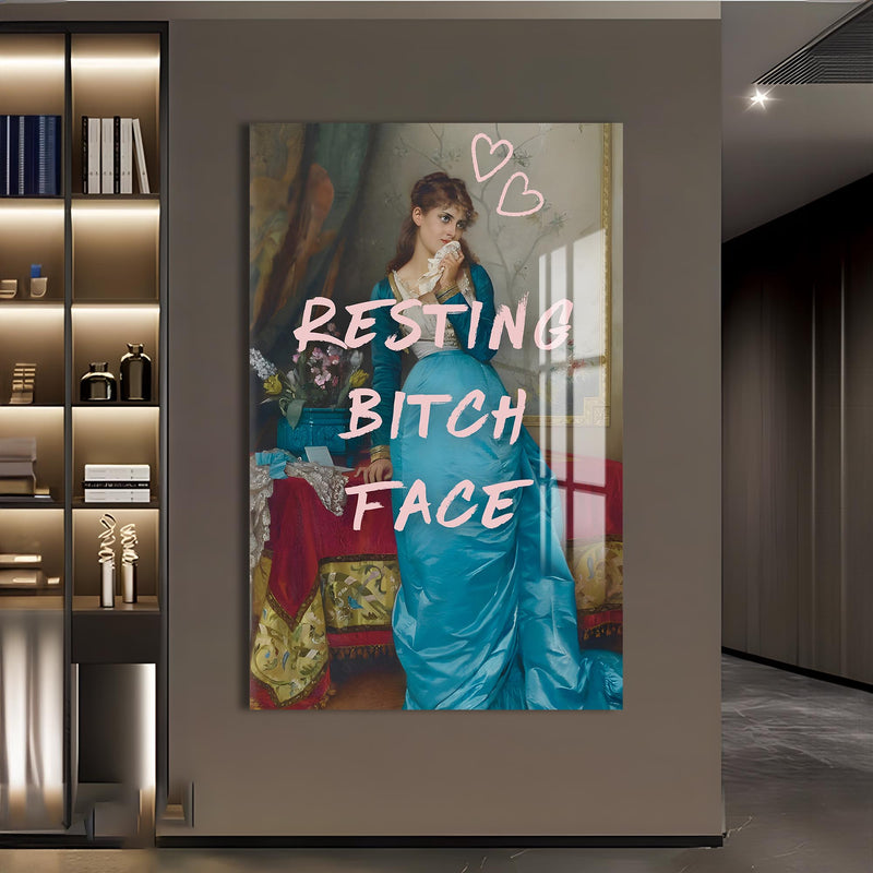 Resting Face Cam Tablo – Cam Tablo