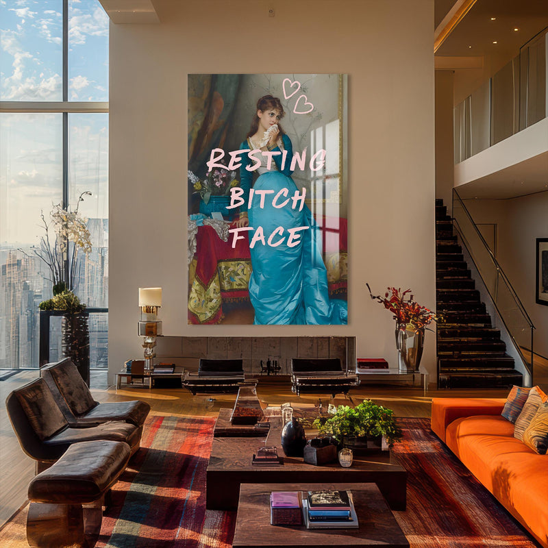 Resting Face Cam Tablo – Cam Tablo