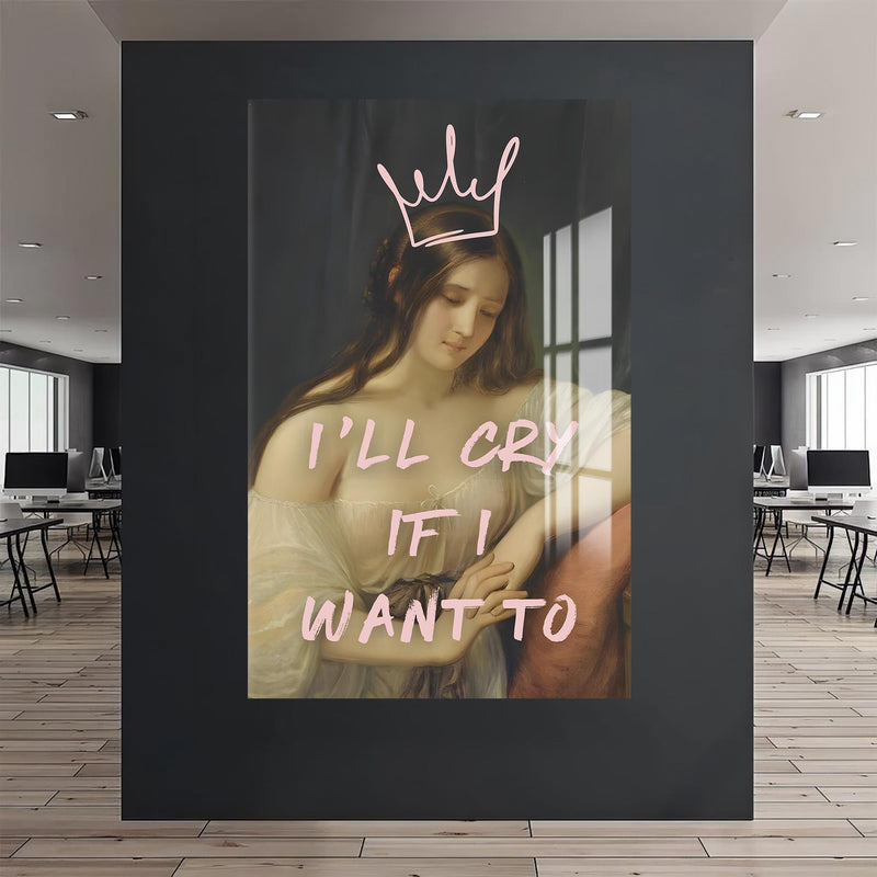 I'll Cry If I Want To Cam Tablo – Cam Tablo