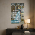 ı don't have a valentine but at least ı have flowers Cam tablo – Cam Tablo