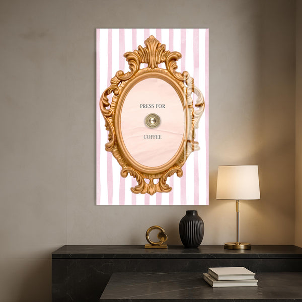 press coffee Cam tablo