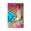 Pink Graffiti Cam Tablo – Cam Tablo